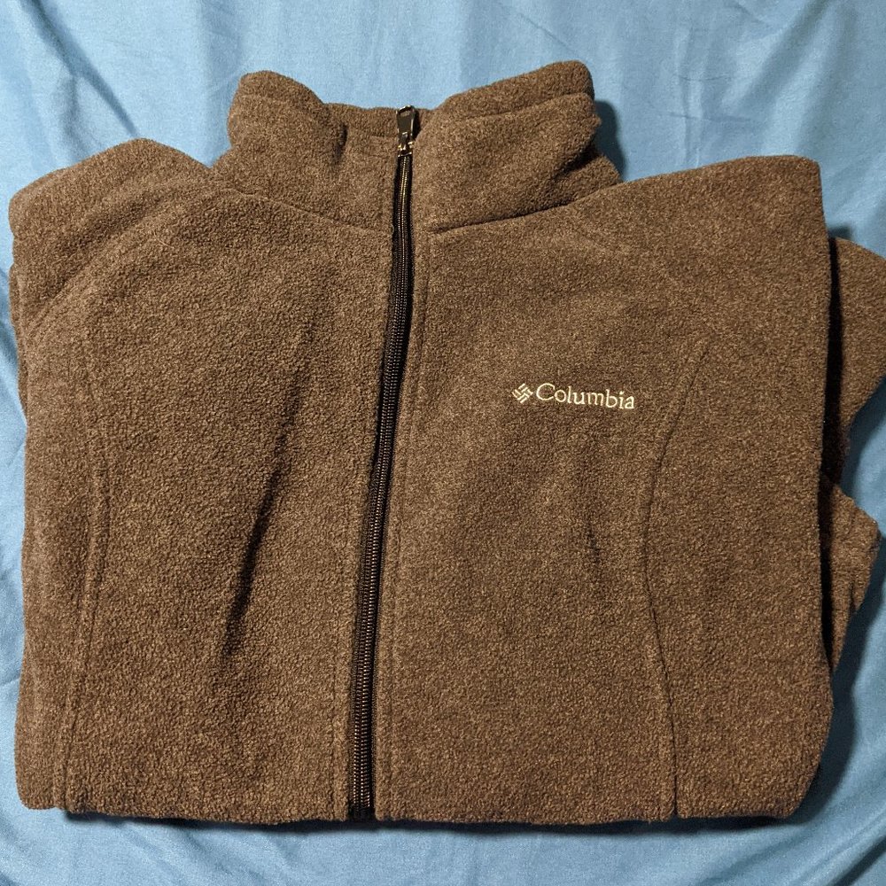 Columbia Heather Gray Benton Springs Zip-up